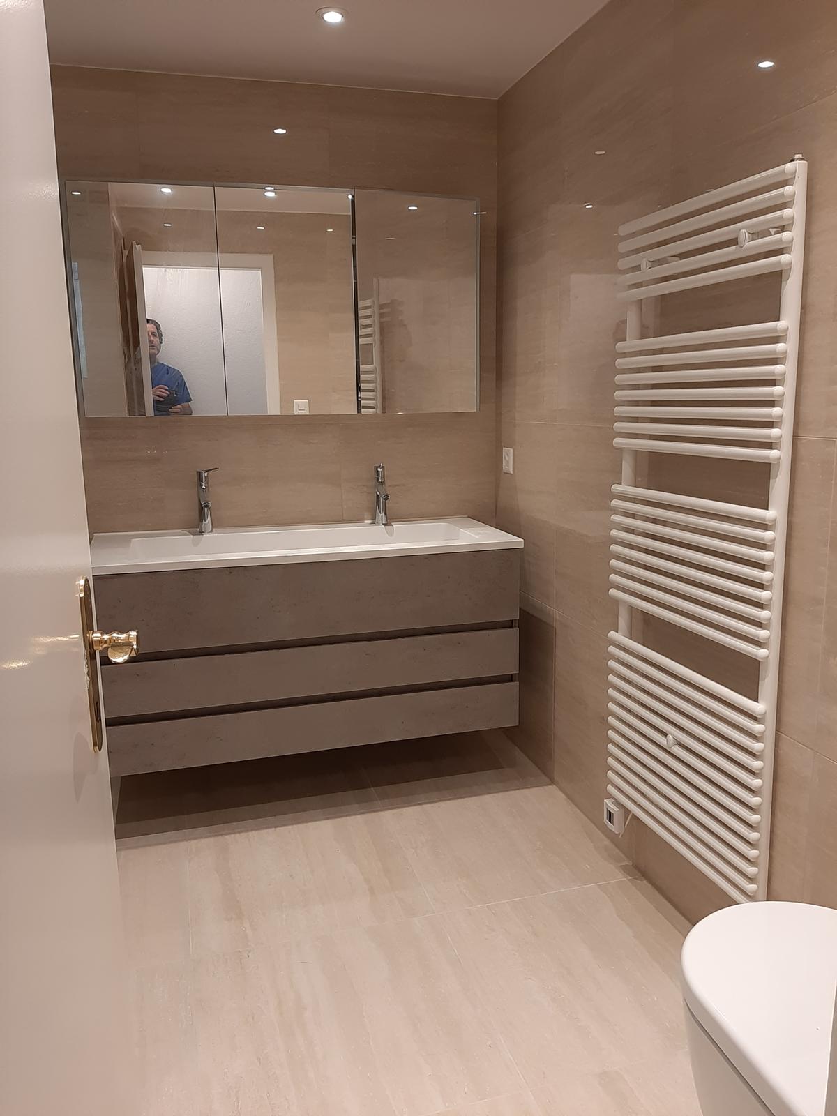 Rénovation de salle de bains réalisée par Promatherm Sàrl — vue 15