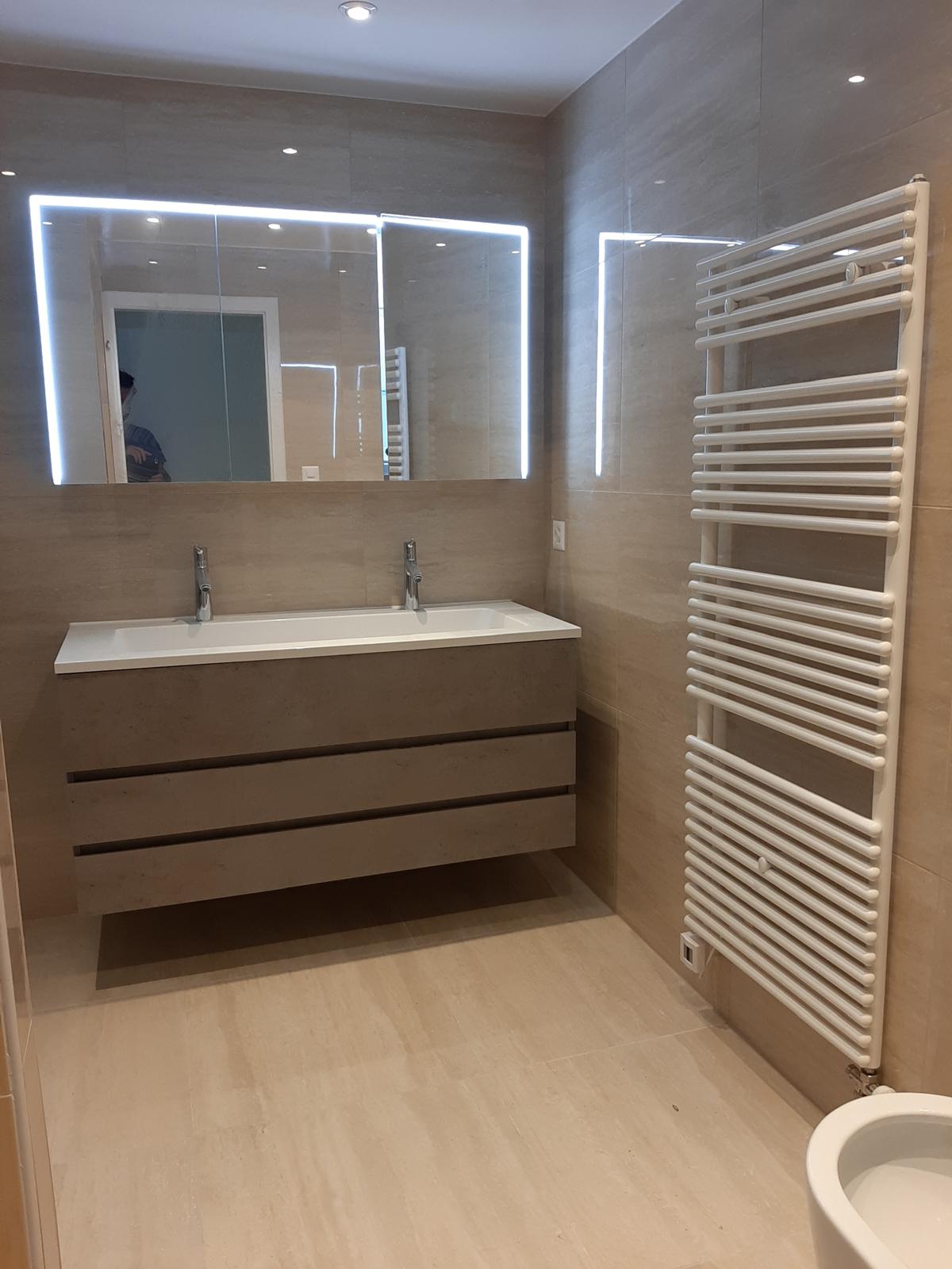 Rénovation de salle de bains réalisée par Promatherm Sàrl — vue 17