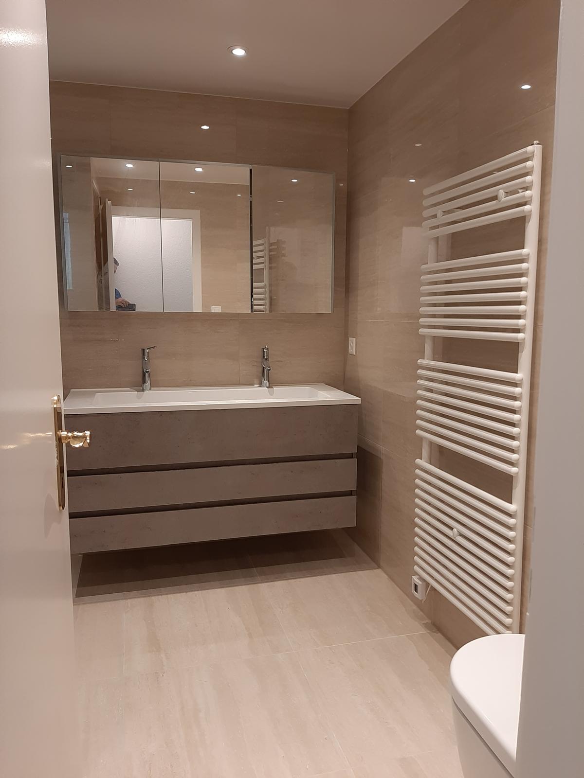 Rénovation de salle de bains réalisée par Promatherm Sàrl — vue 18